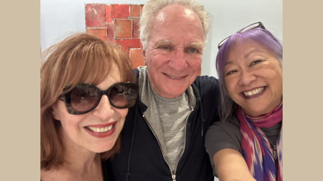 Joy Behar (The View) and David Yurman (Jewelry Designer) at Keyes Fine Art in Sag Harbor, NY Joy Behar (The View) and David Yurman (Jewelry Designer) at Keyes Fine Art in Sag Harbor, NY