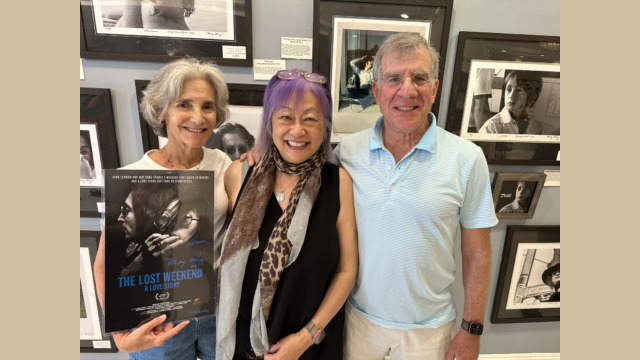 Laurie and Peter Diamond (NBC Olympics Executive VP of Programming) at Keyes Fine Art in Sag Harbor, NY Laurie and Peter Diamond (NBC Olympics Executive VP of Programming) at Keyes Fine Art in Sag Harbor, NY