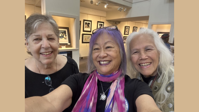 Leah Kunkel (Singer & Sister of Mama Cass) and June Millington (Fanny) at R. Michelson Gallery in Northampton, MA Leah Kunkel (Singer & Sister of Mama Cass) and June Millington (Fanny) at R. Michelson Gallery in Northampton, MA