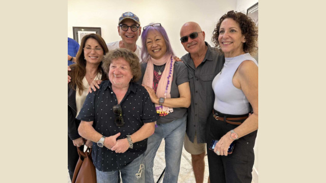Mason Reese (Actor/Entrepreneur), Robin Beck (Singer), Louis Levin (Manager), Peppy Castro (Blues Magoos), Cathy Goodman (Music Executive) at Keshet Gallery in Boca Raton, FL Mason Reese (Actor/Entrepreneur), Robin Beck (Singer), Louis Levin (Manager), Peppy Castro (Blues Magoos), Cathy Goodman (Music Executive) at Keshet Gallery in Boca Raton, FL