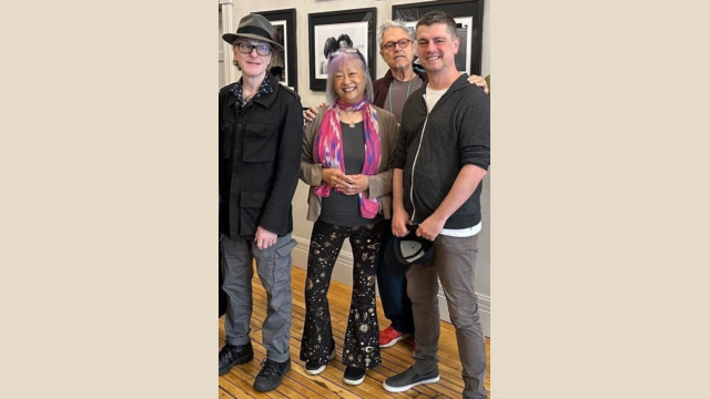Tommy Stinson (The Replacements/Guns N'Roses), May Pang, Michael Lindsay-Hogg (Film/TV Director) & Morgan Visconti (multi-instrumentalist, composer, songwriter & singer, engineer & arranger) Tommy Stinson (The Replacements/Guns N'Roses), May Pang, Michael Lindsay-Hogg (Film/TV Director) & Morgan Visconti (multi-instrumentalist, composer, songwriter & singer, engineer & arranger)